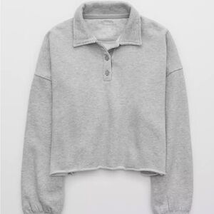 Aerie Cropped Polo